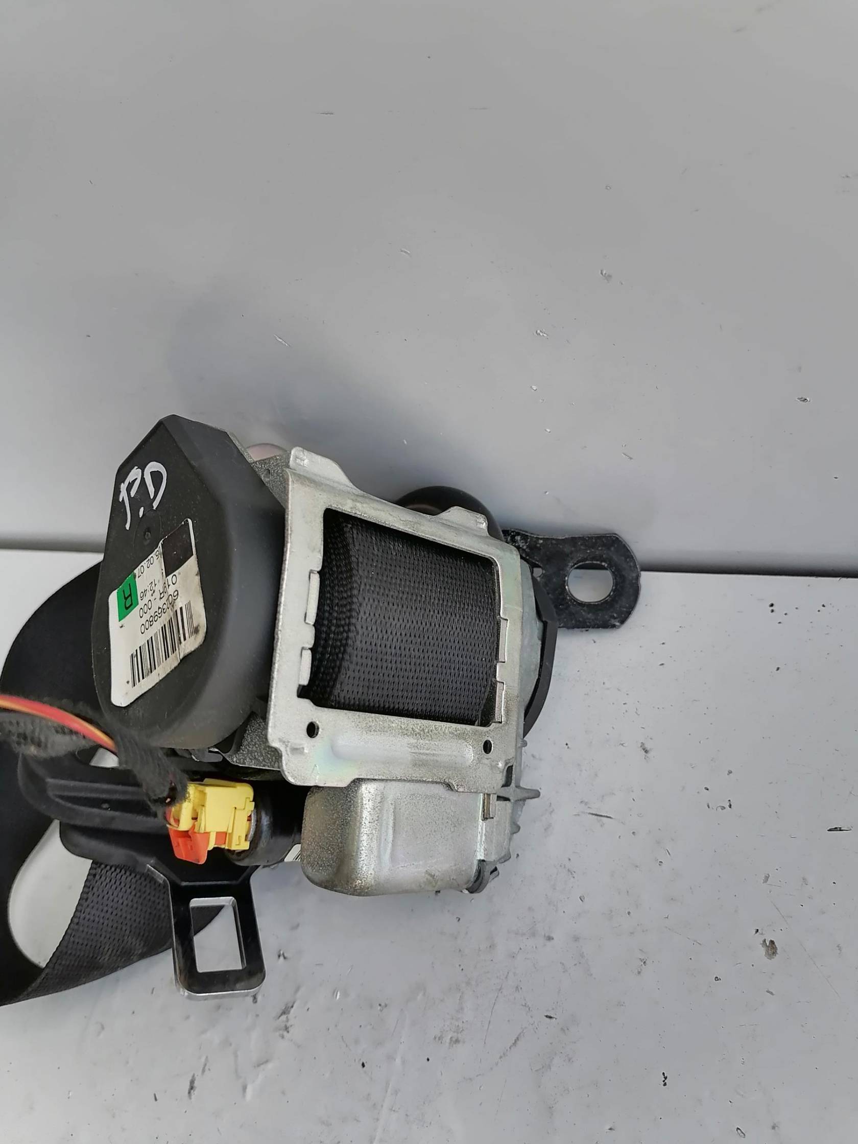 Cintura di sicurezza post. dx.